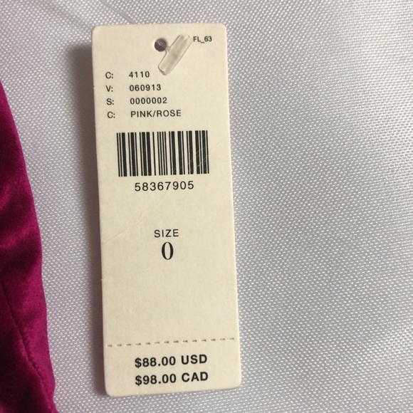 🧡 0 🧡 NWT Anthro Top Tank Bustier Velvet Cropped Sexy - Picture 4 of 6